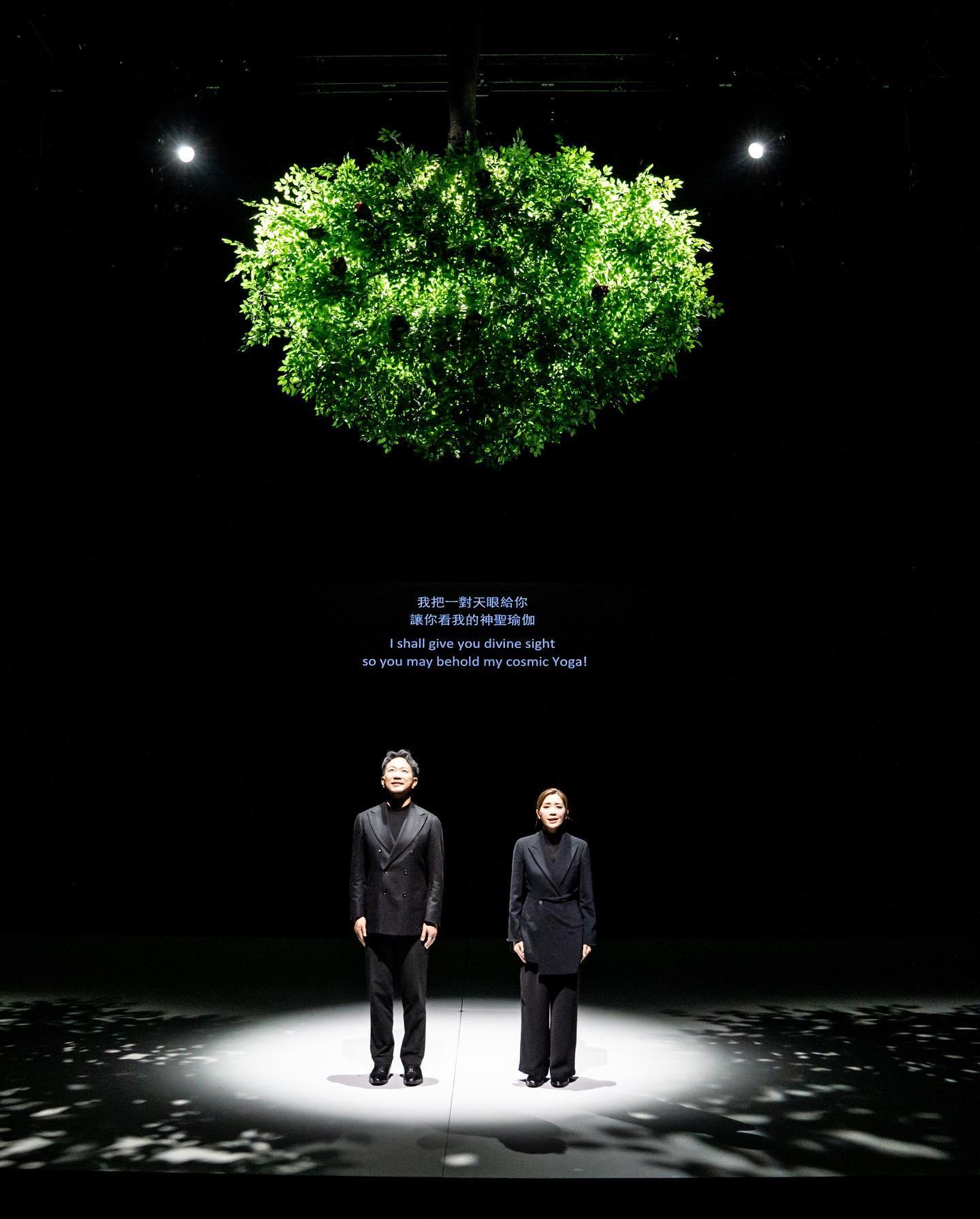 黃智雯剛完成10場舞台劇《薄伽梵歌》的演出。