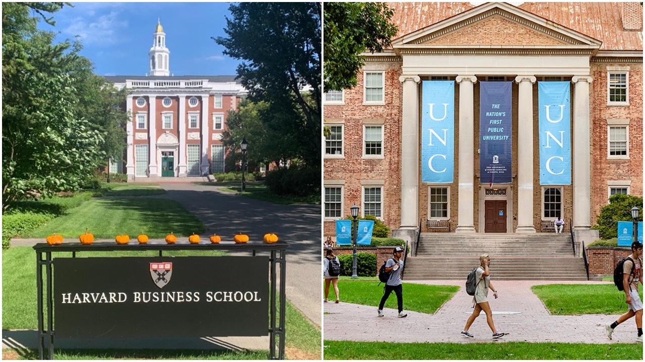 今次訴訟涉及哈佛大學和北卡羅來納大學的「平權行動」招生政策。(資料圖片)