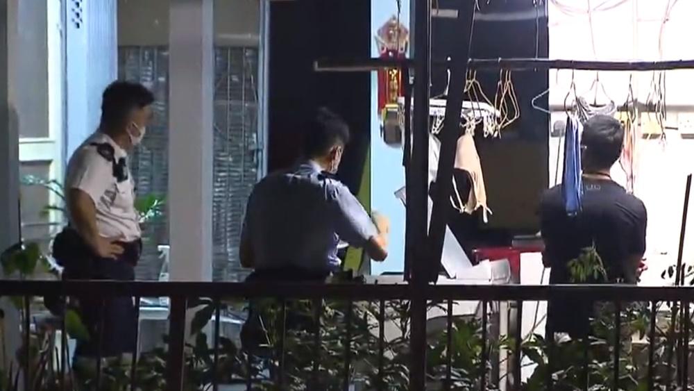 警方經調查後,不排除事件屬自殺,死者死因仍有待驗屍確定。(電視截圖)