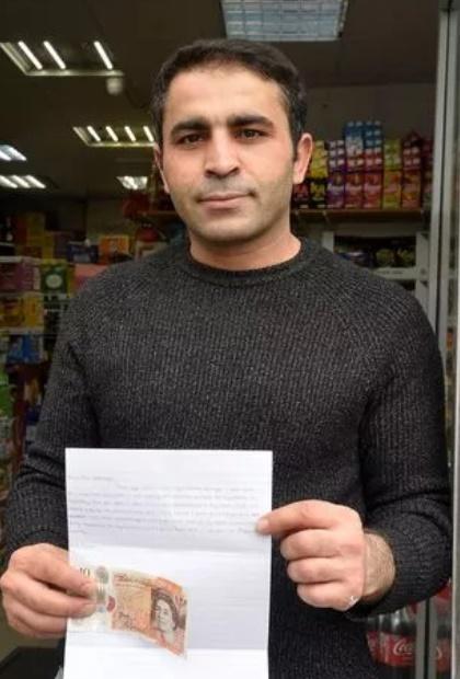 老闆:很高興有人仍然會做該做的事。(網上圖片)