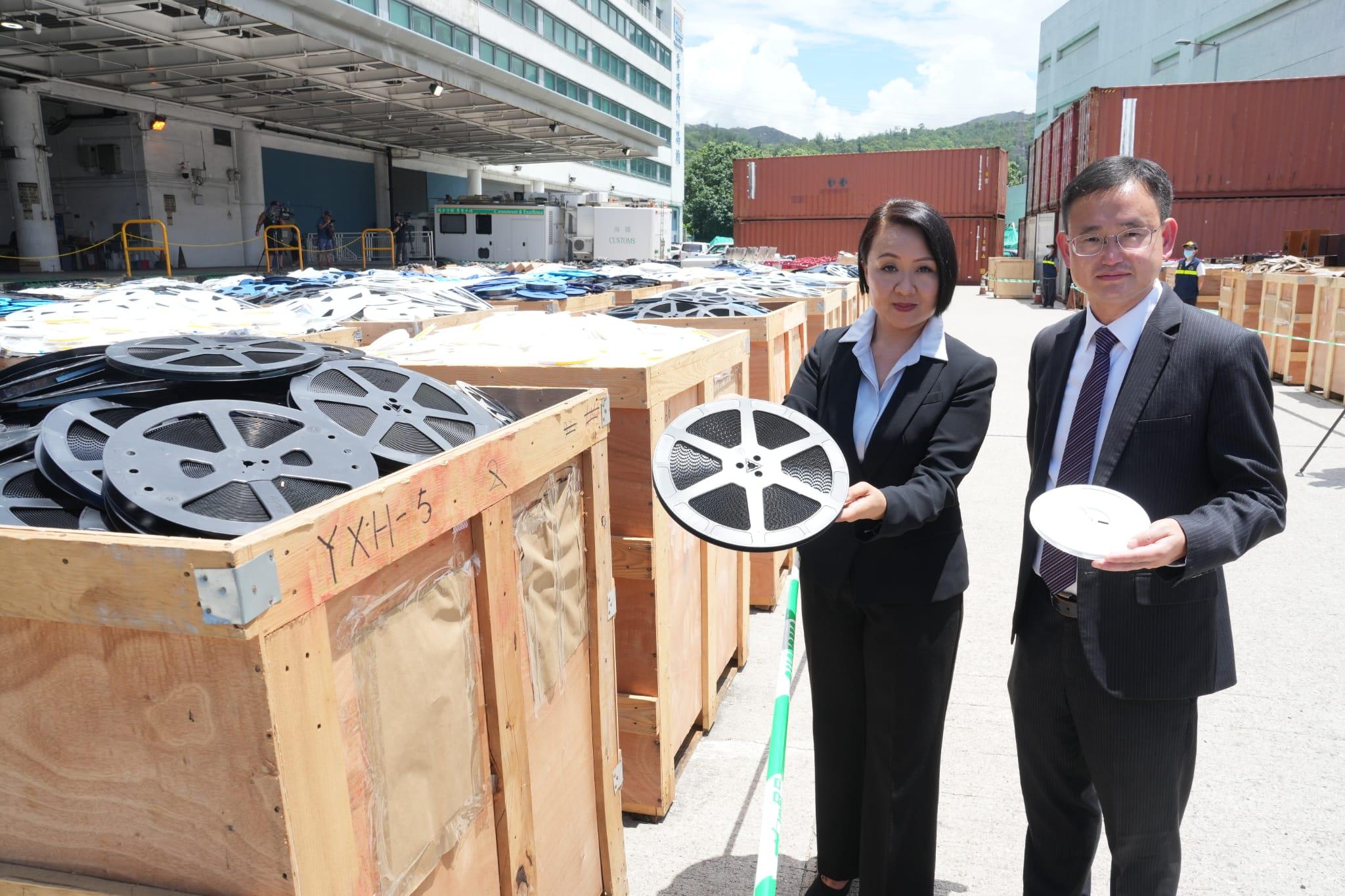 海關破獲歷來最大宗15億元遠洋船走私案。(陳奕釗攝)