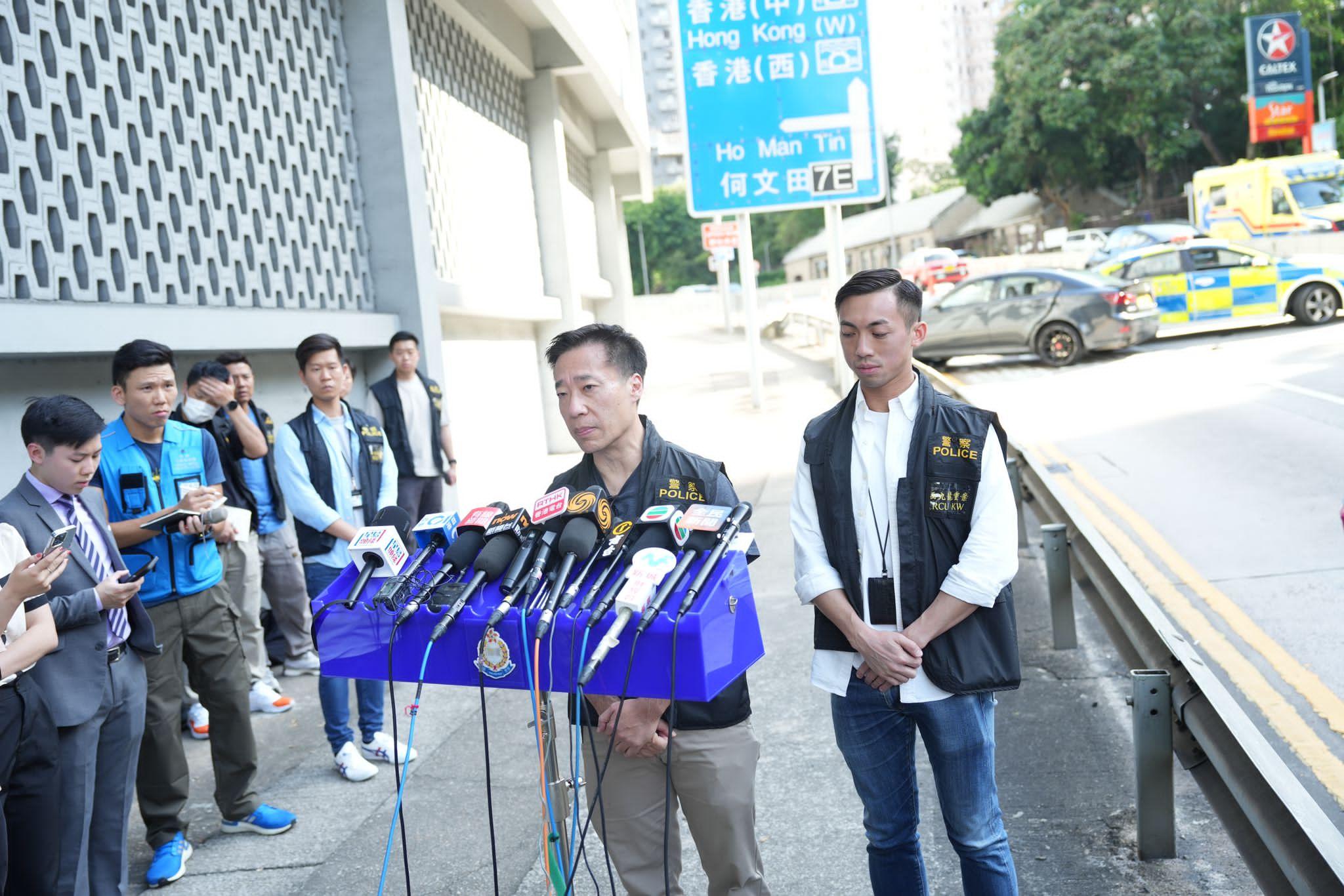 西九龍總區刑事部警司鍾雅倫交代案情