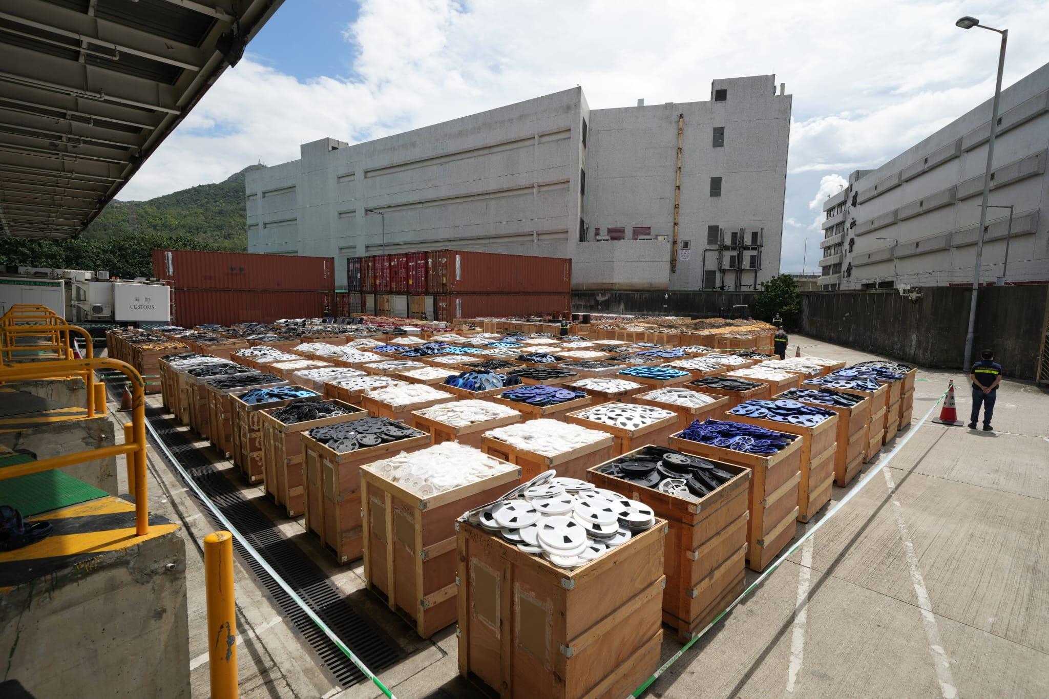 海關破獲歷來最大宗15億元遠洋船走私案。(陳奕釗攝)