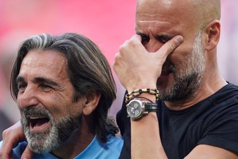 曼城奪英足盃哥迪奧拿感動