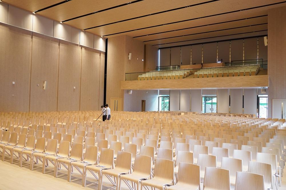 學校有充足的設施發展學生多方面興趣。