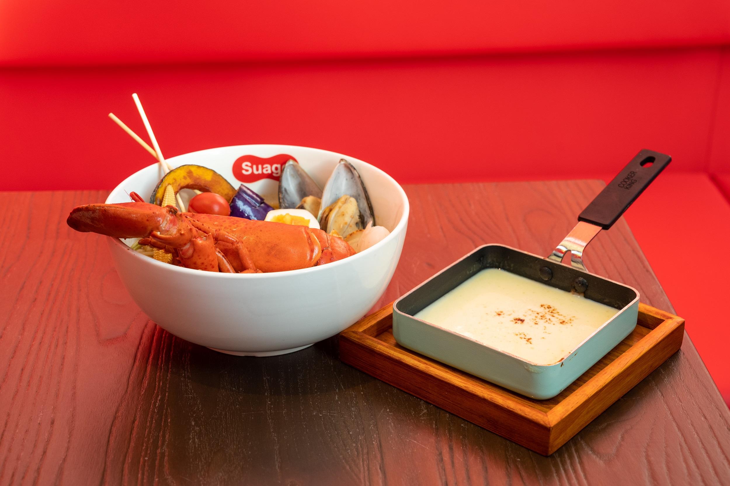 日本過江龍Suage北海道湯咖喱 香港限定龍蝦海鮮盛湯咖喱 + 最高99級無語辣