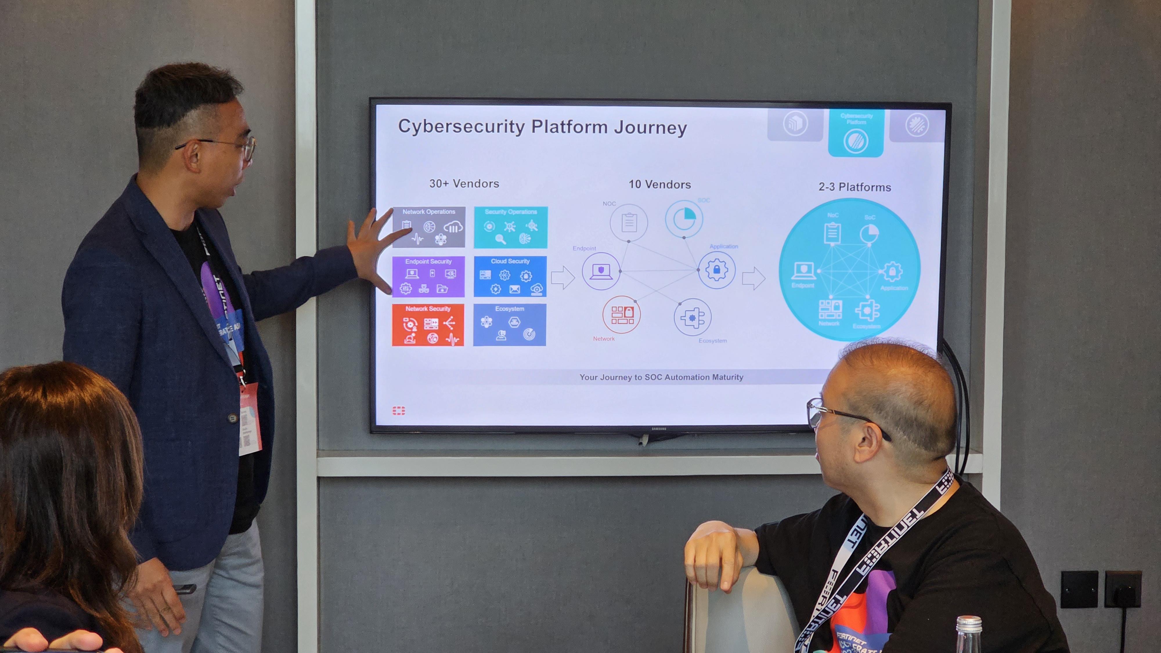 傳媒研討會上,Fortinet概述了現時企業部署網絡保安平台的變化。