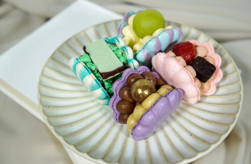 參賽隊伍之一︰研發多種創新口味、顏值爆燈的手作馬卡龍專賣店22.BakeLab。(IG︰22.BakeLab)