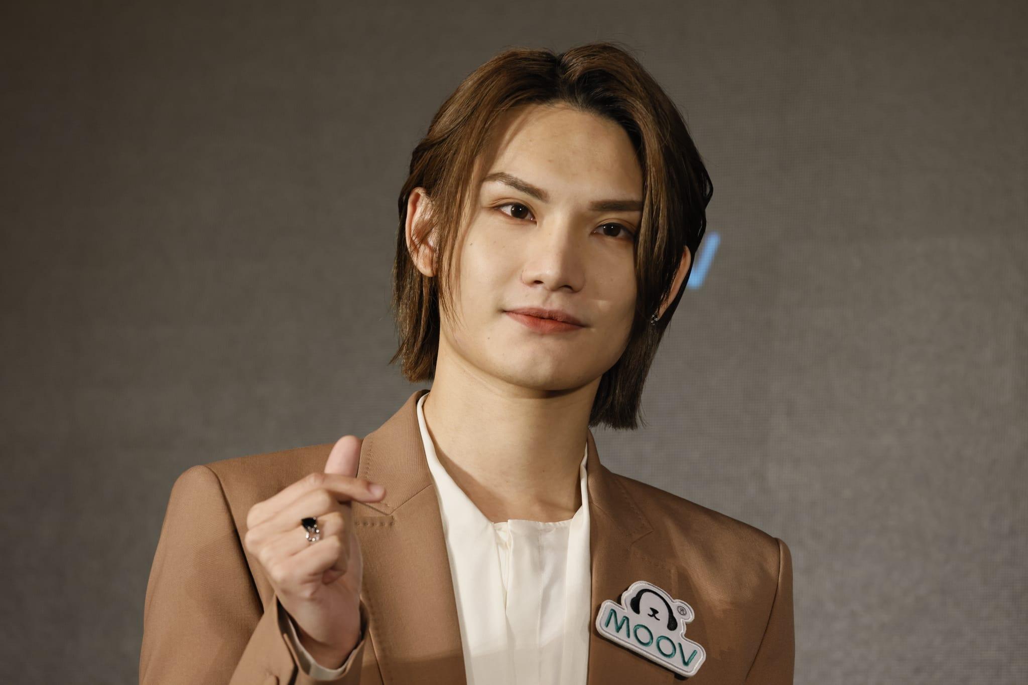 Jeremy預告這次的SOLO舞台將有全新嘗試。 (蘇文傑攝)