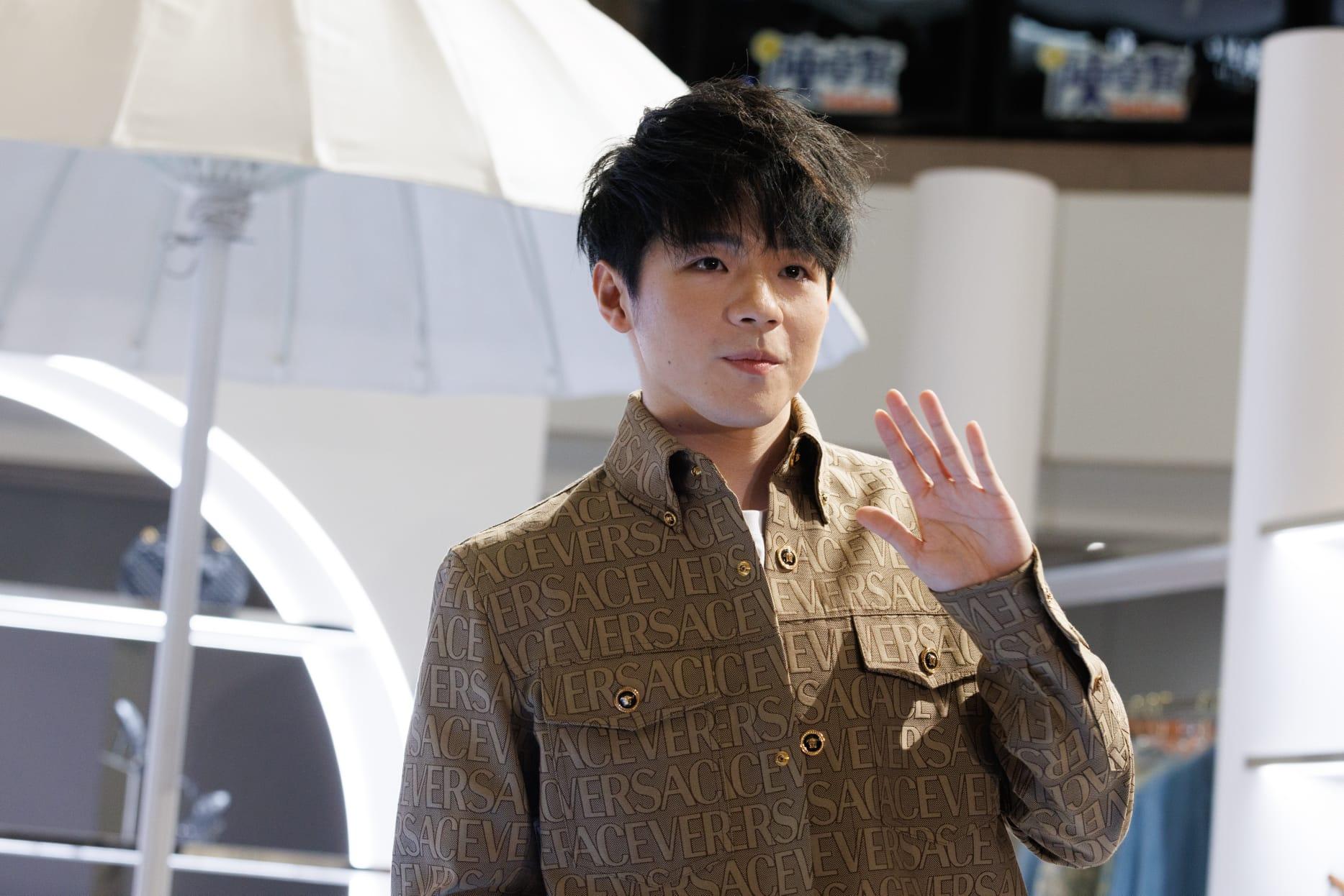 Ian再次化身「模特賢」出席時裝品牌活動。(蘇文傑攝)