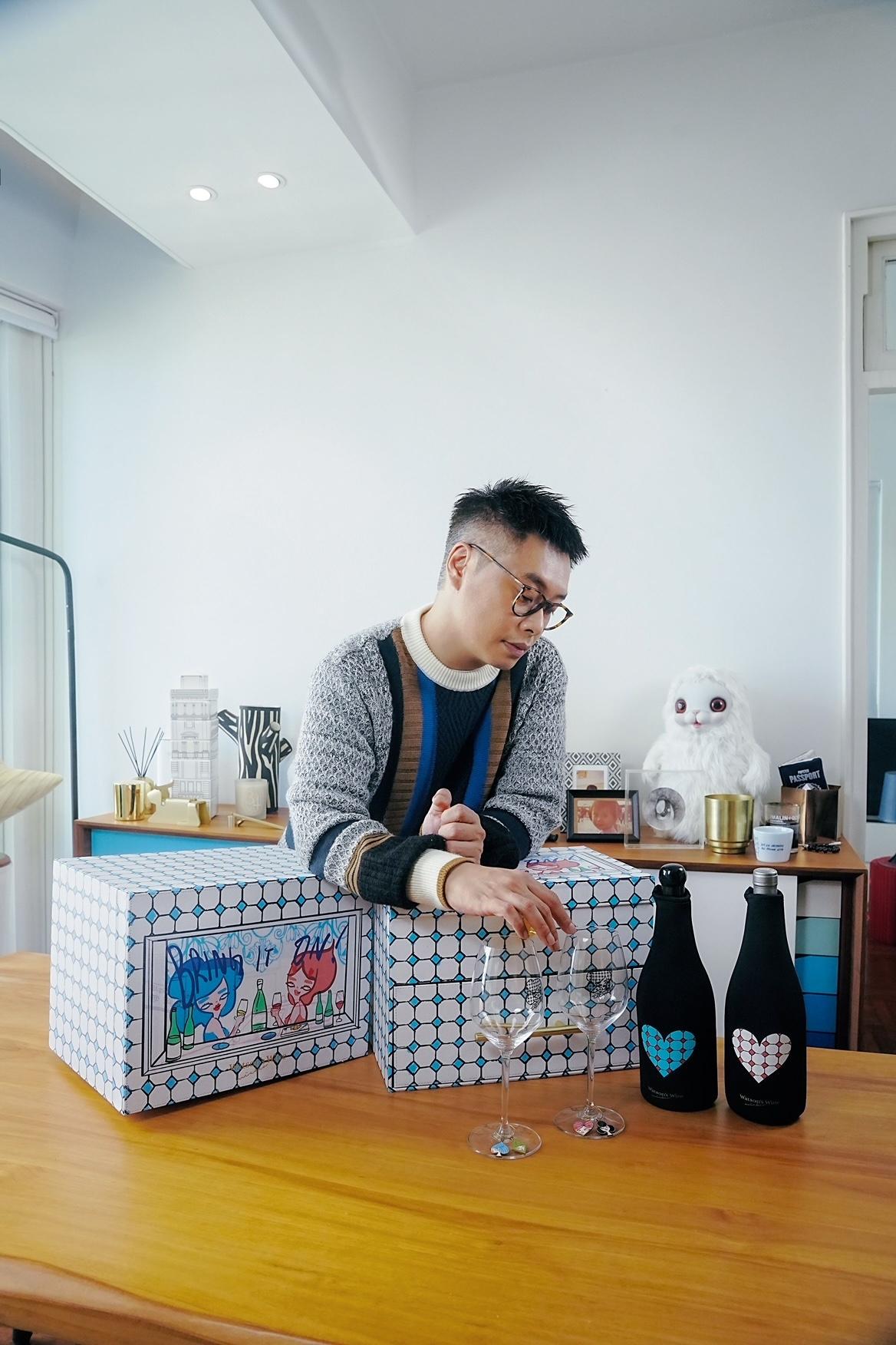 屈臣氏酒窖x本地藝術家Mickco Chan限量葡萄酒禮盒