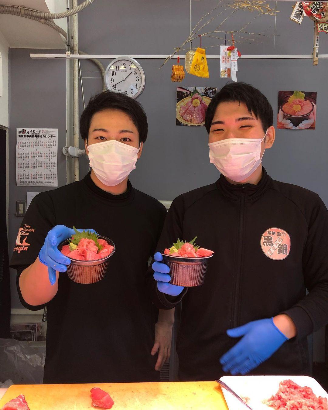 「まぐろや黒銀」主打質素極高的吞拿魚(相片來源:instagram:michiko.makino)