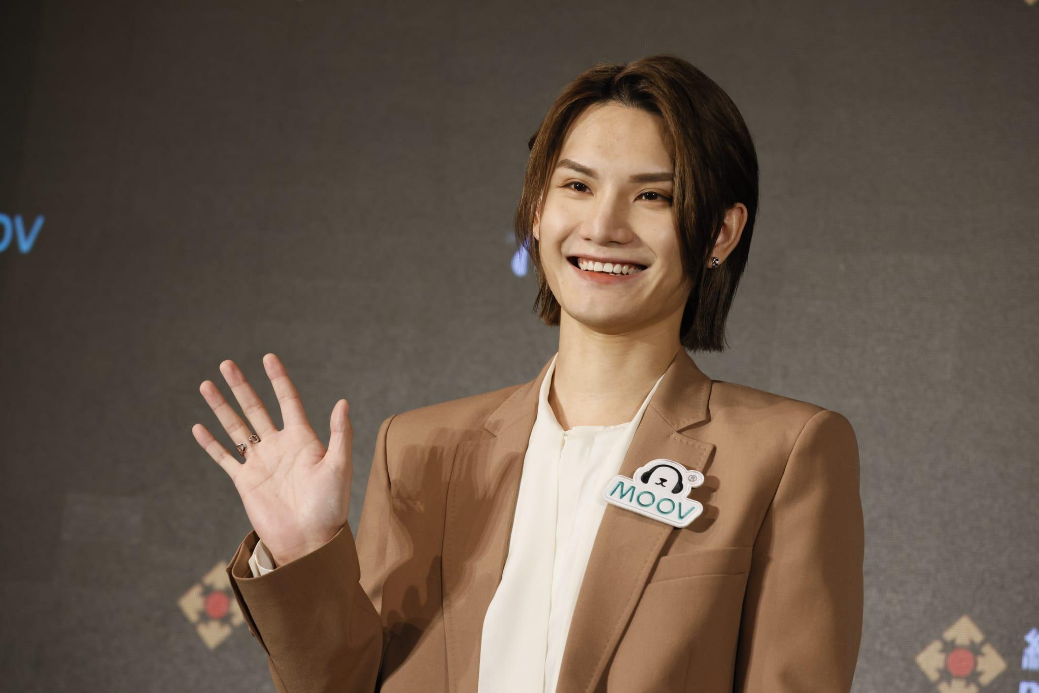 Jeremy現已積極操肌。(蘇文傑攝)