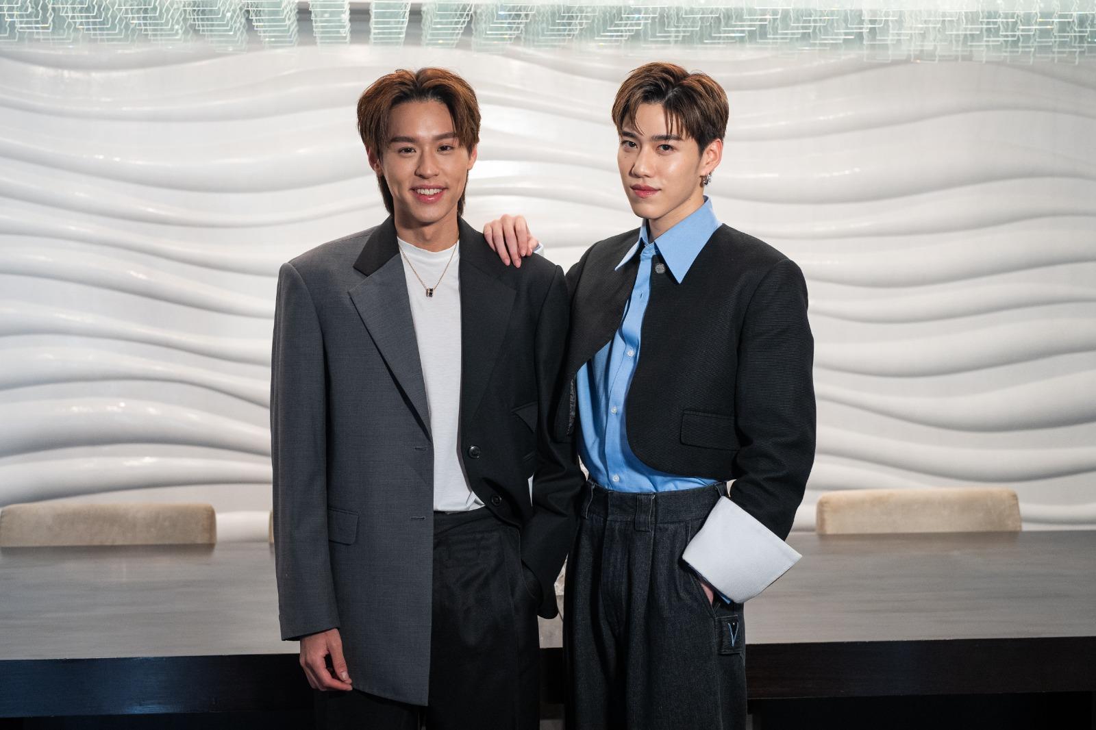 Billkin、PP Krit首度合體來港見粉絲,兩人異口同聲大表興奮。