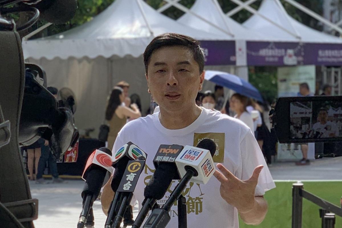 錢雋永表示,「香港酒吧文化節」已收到預期效果。(大會提供)