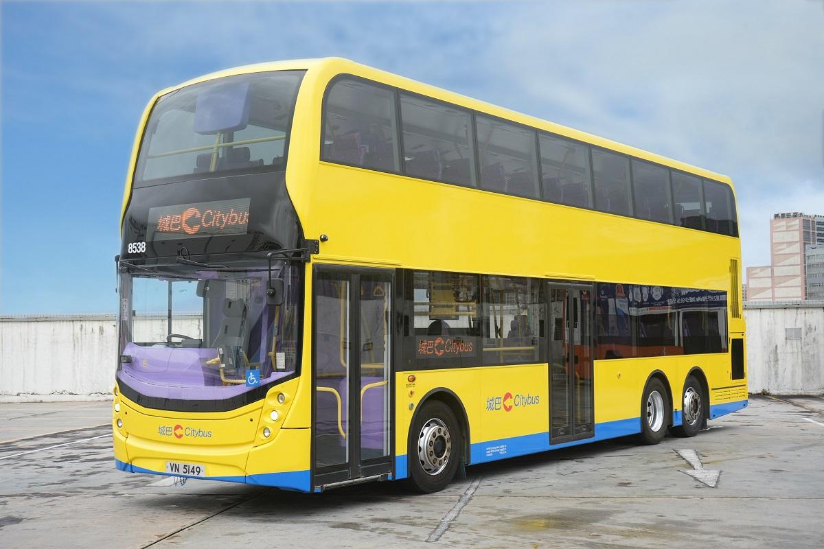 入圍次輪投票嘅城巴車身塗裝之一。(城巴提供)