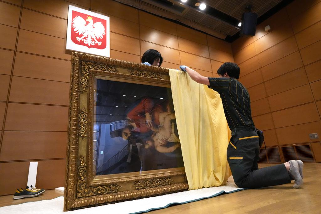 波蘭從日本運回被盜的藝術品。(美聯社)