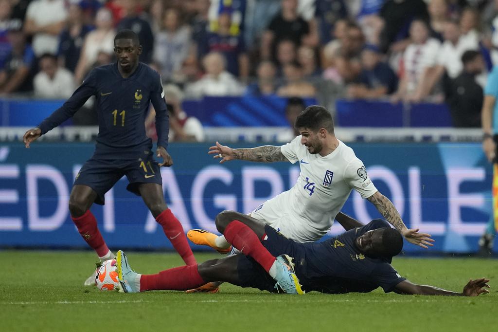 歐國外|法國1:0險勝希臘 麥巴比攻入國家隊第40球 (美聯社)