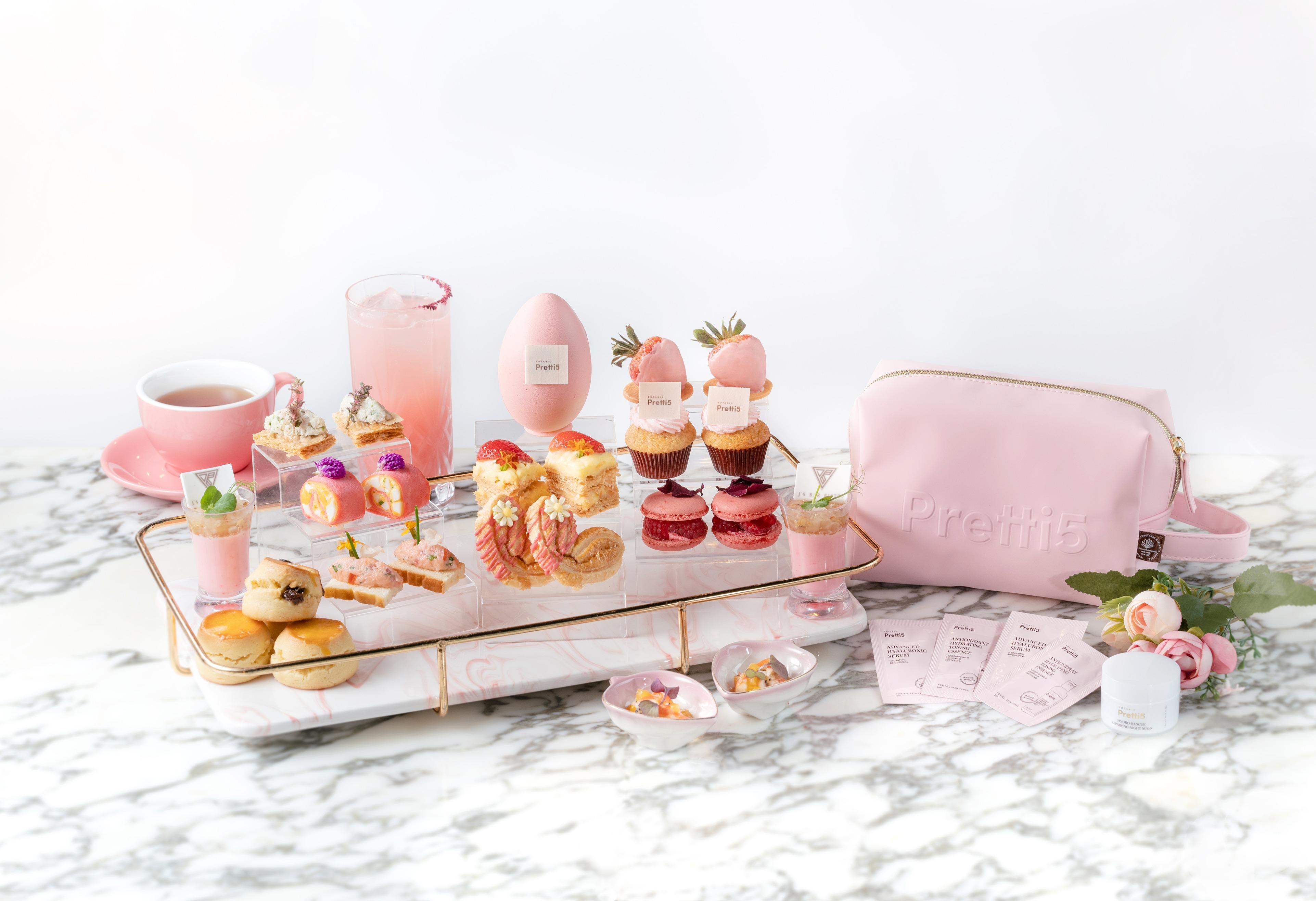 Botanic Pretti5 x J’s Bar Bistro粉紅美肌下午茶