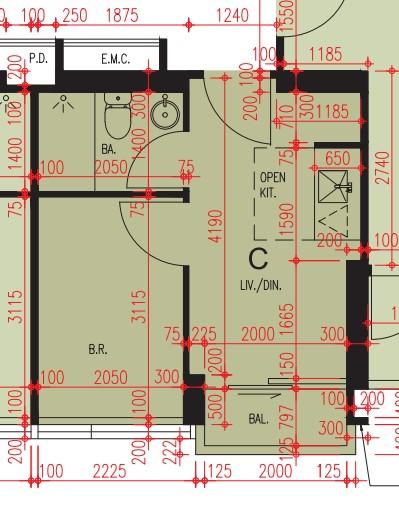 新盤樓書|土瓜灣明雋提供76伙 一層設4伙 面積207至260方呎