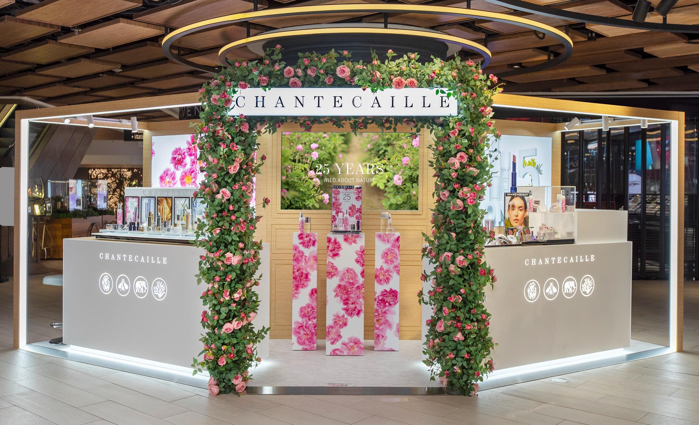 Chantecaille「25週年五月玫瑰園」限定店