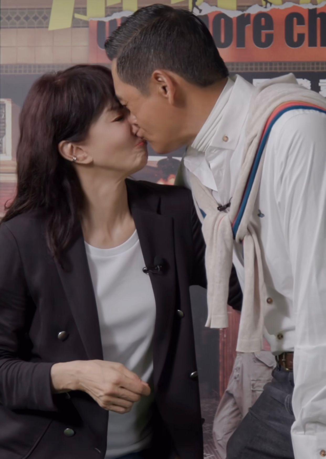 Do姐與發哥難得合體,在鏡頭前肉緊互啜。