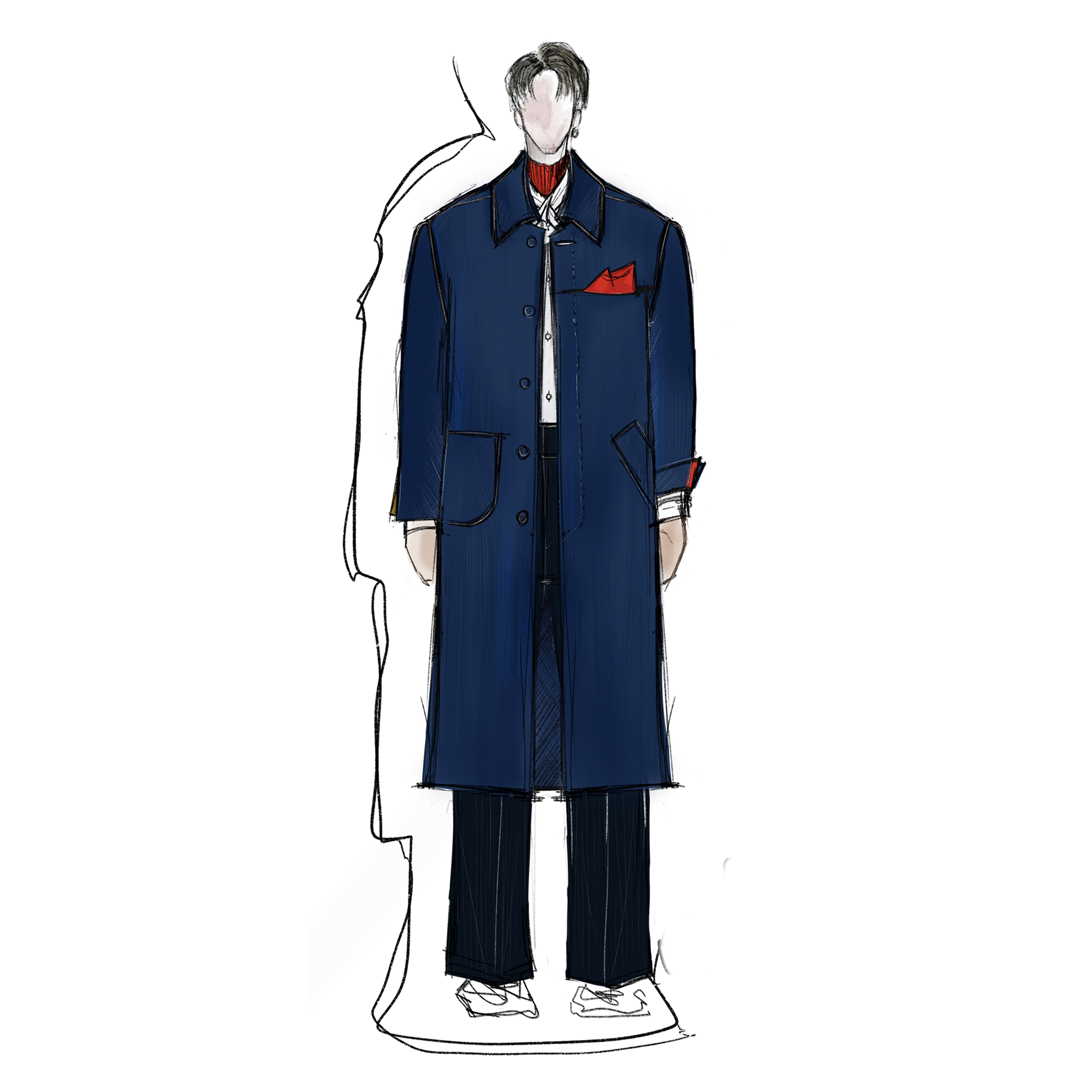 DEMO特意為1664 Blanc設計兩套分別為「Good Taste with a Twist」及「Playfully Elegance」的時裝服飾