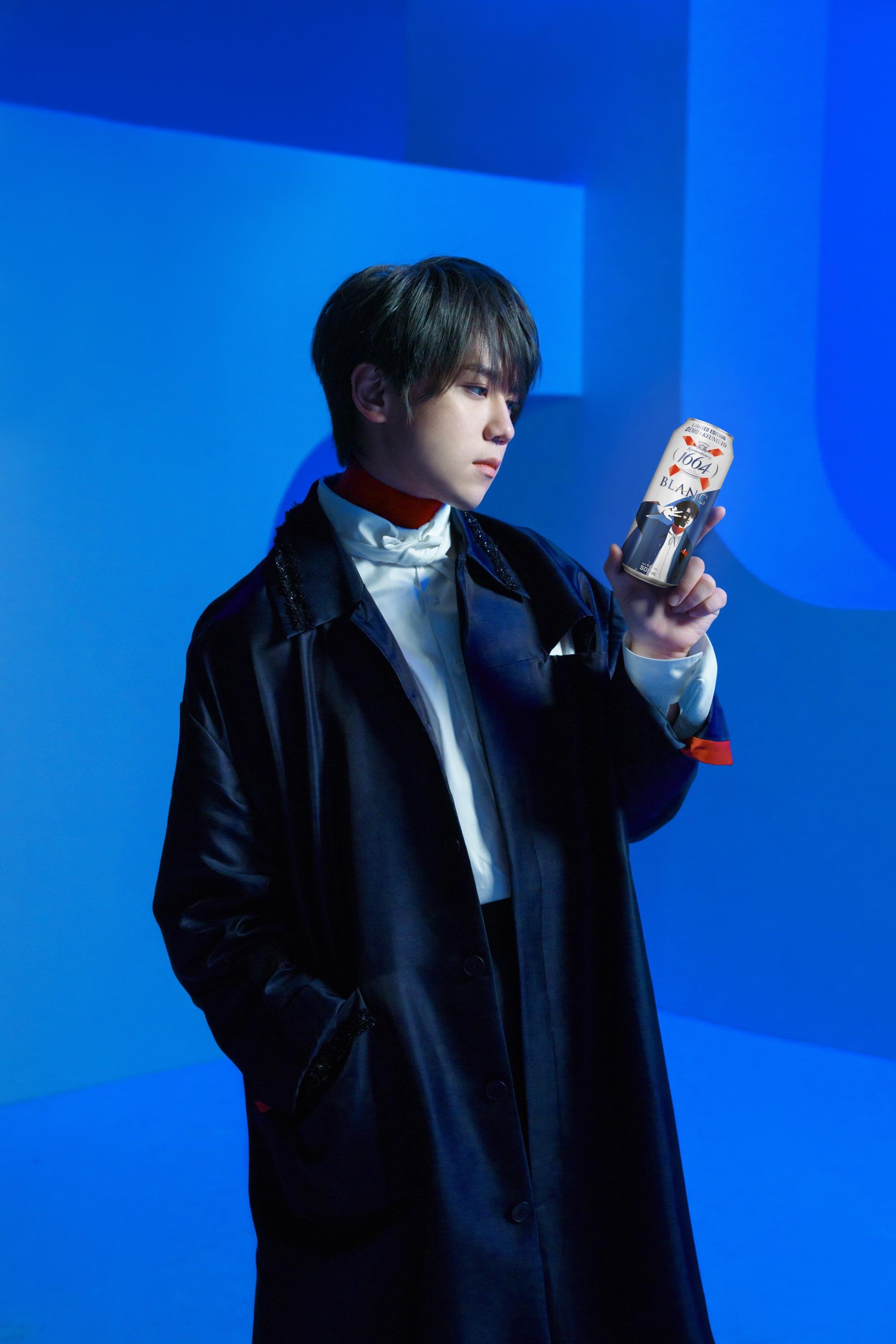 姜濤演繹1664 Blanc x DEMO的服飾