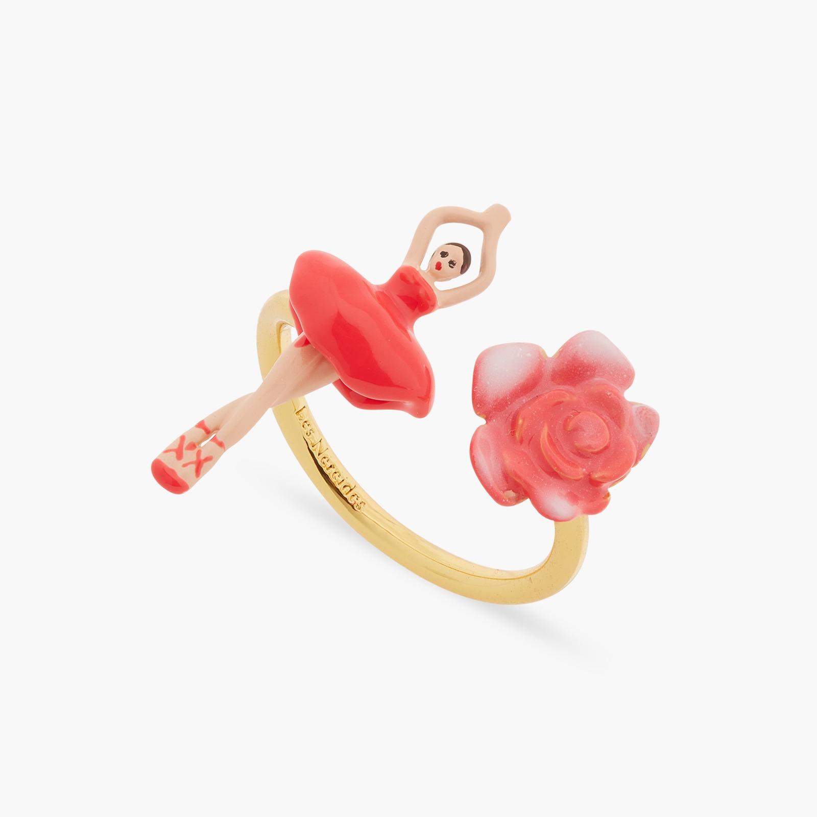 MINI BALLERINA QUEEN OF FLOWERS RING $890
