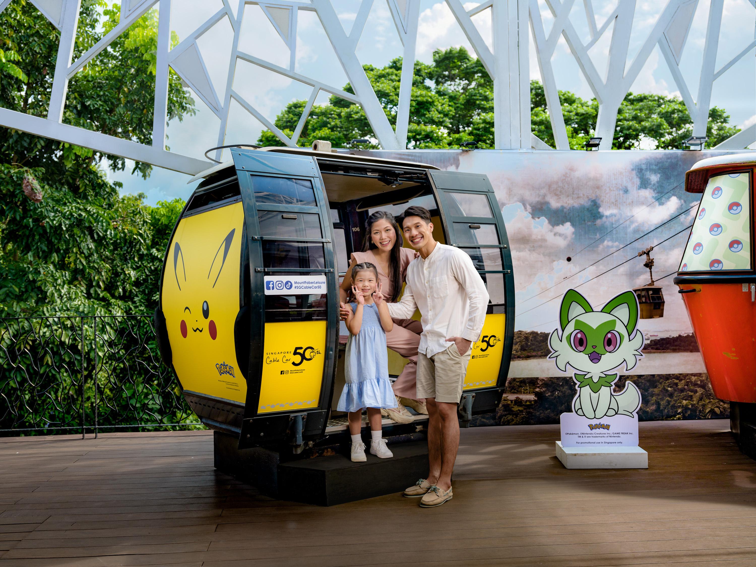 Pokémon主題新加坡纜車