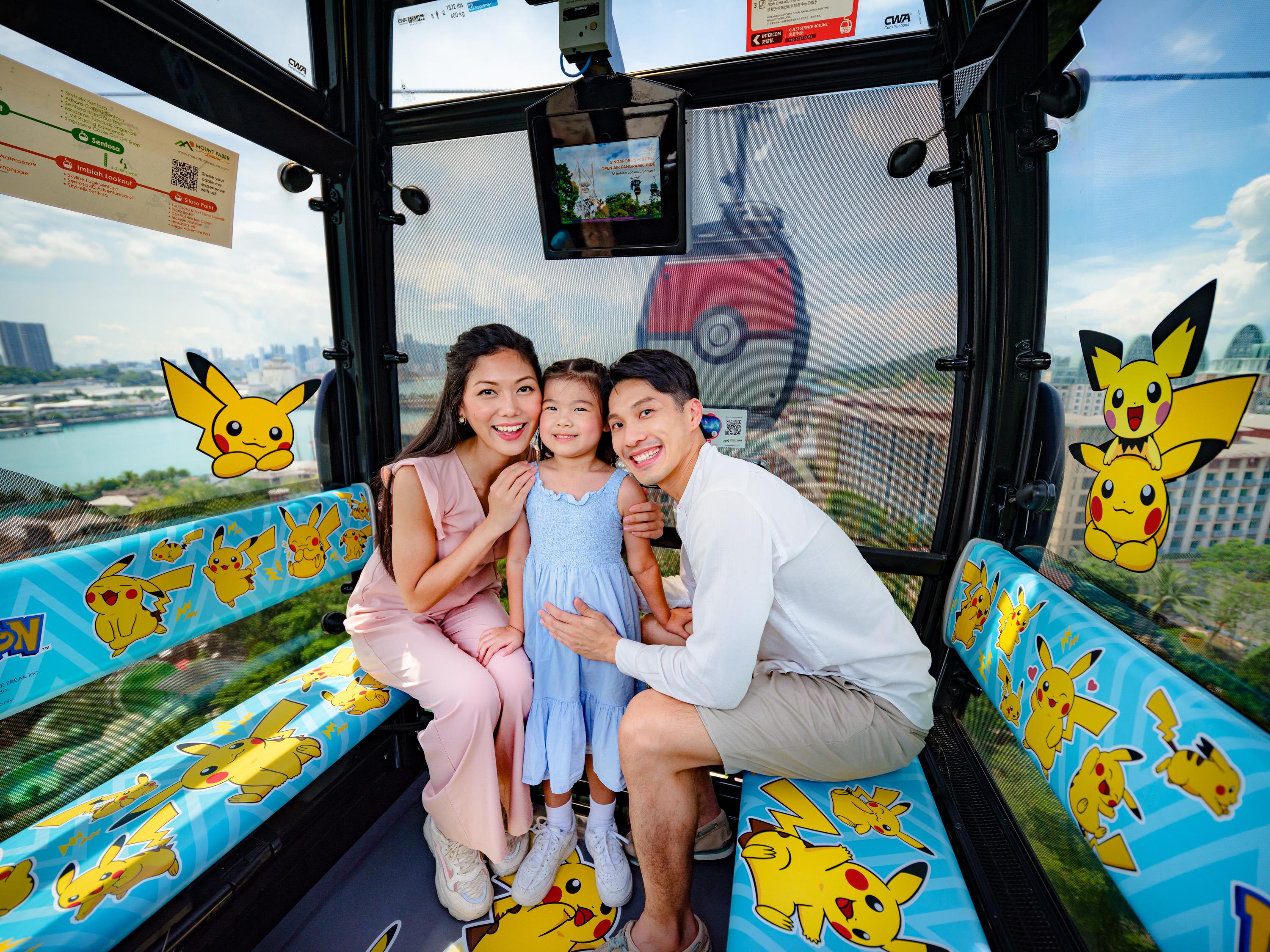 Pokémon主題新加坡纜車