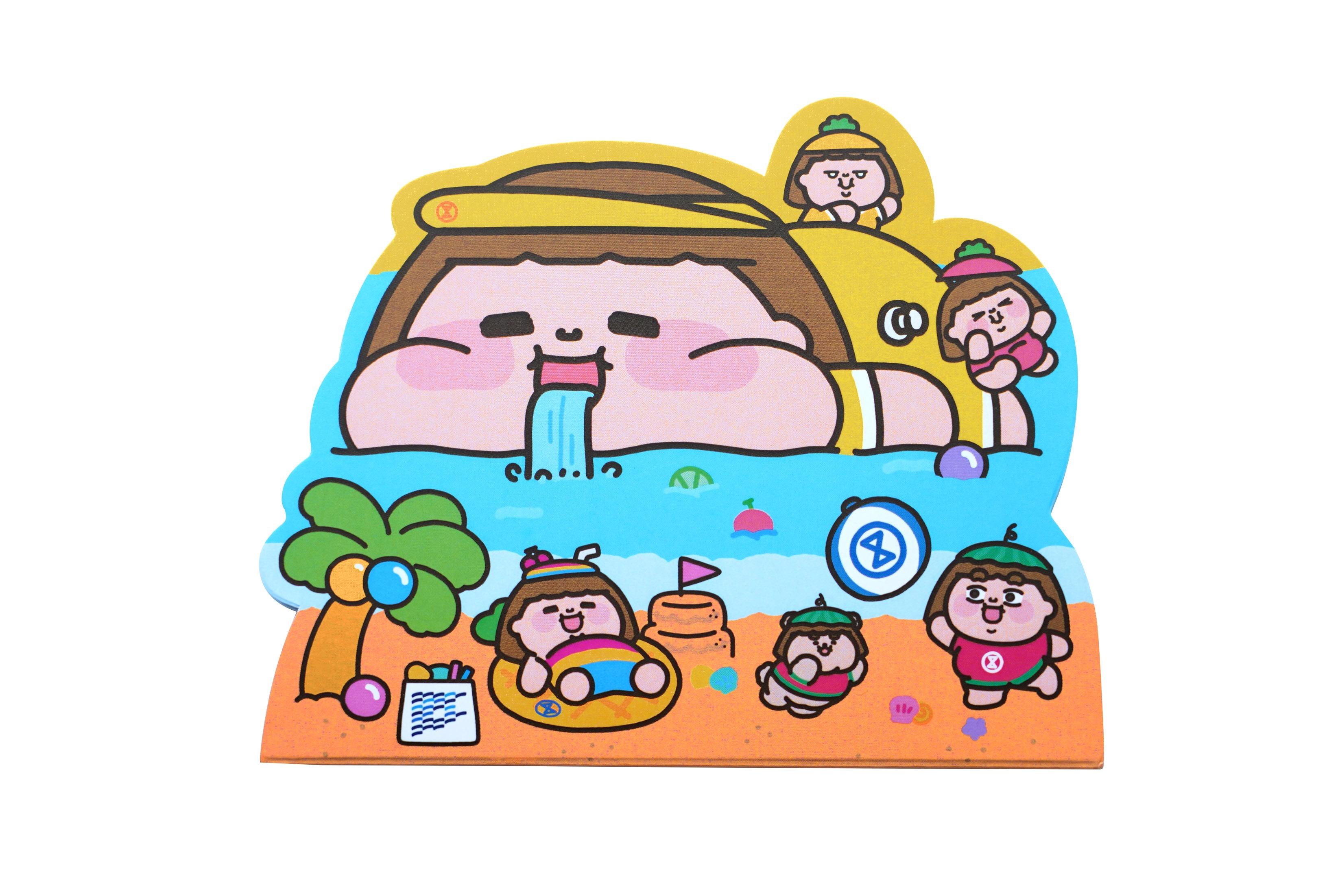 「為食妹」便條紙