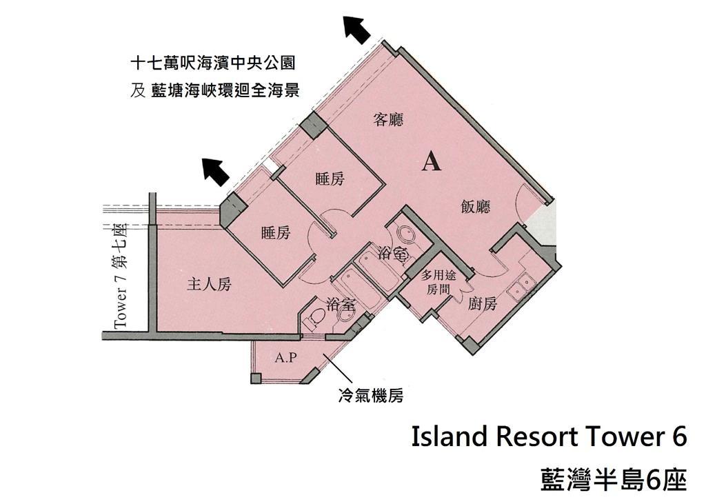單位平面圖。(代理提供)