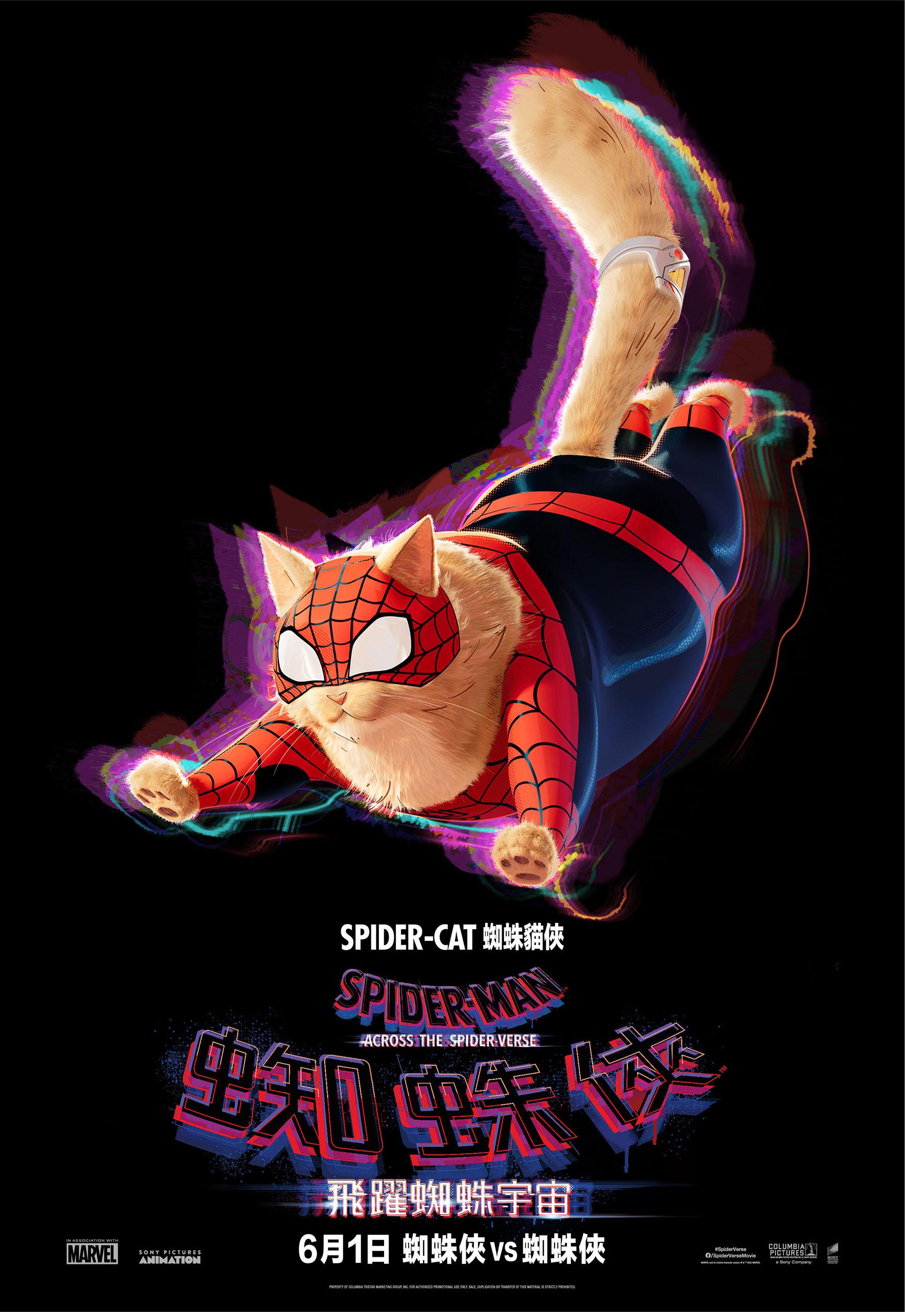 動物蜘蛛俠將會加碼現身,例如蜘蛛貓俠。