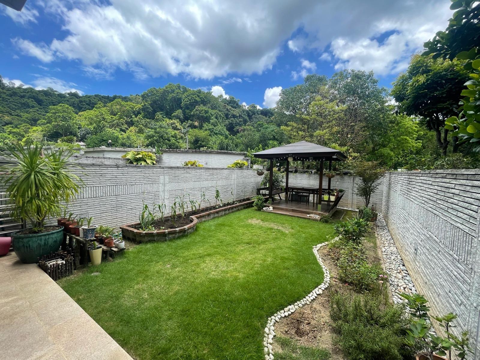 花園布置具心思,是放空的好地方。