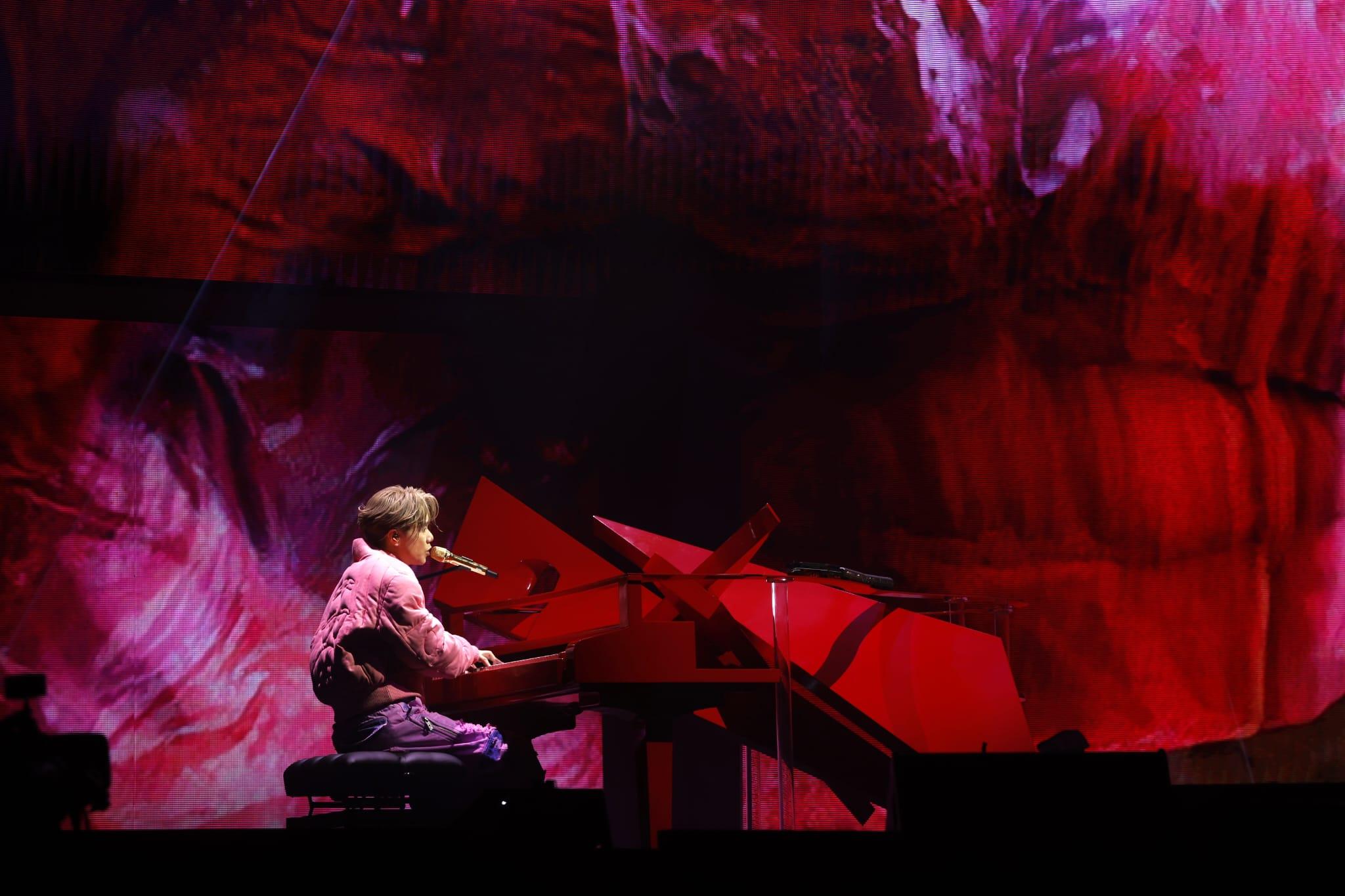 張敬軒2023年的《Revisit張敬軒演唱會》。(林俊源攝)