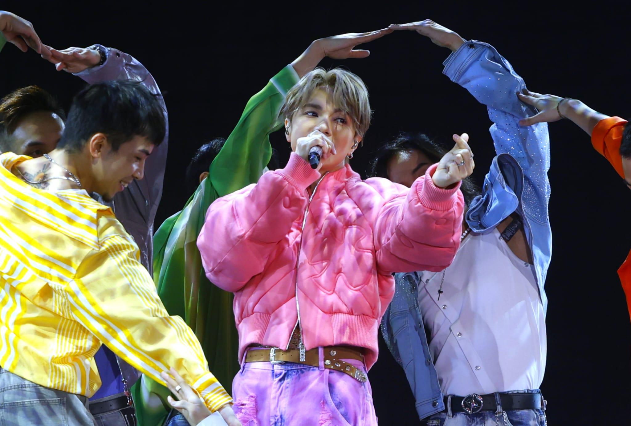 張敬軒2023年的《Revisit張敬軒演唱會》。(林俊源攝)