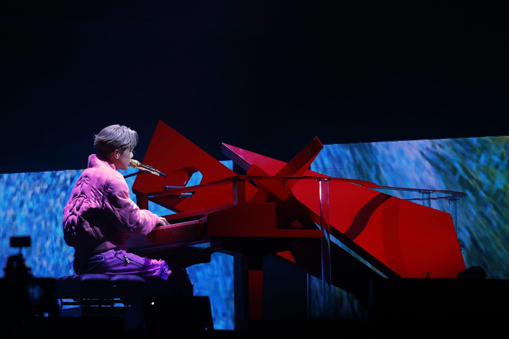 張敬軒2023年的《Revisit張敬軒演唱會》。(林俊源攝)