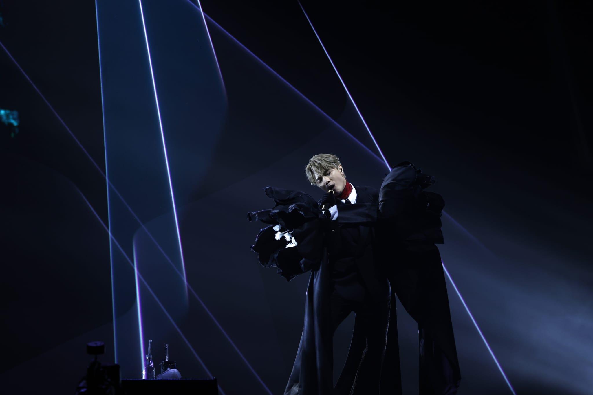 張敬軒2023年的《Revisit張敬軒演唱會》。(林俊源攝)