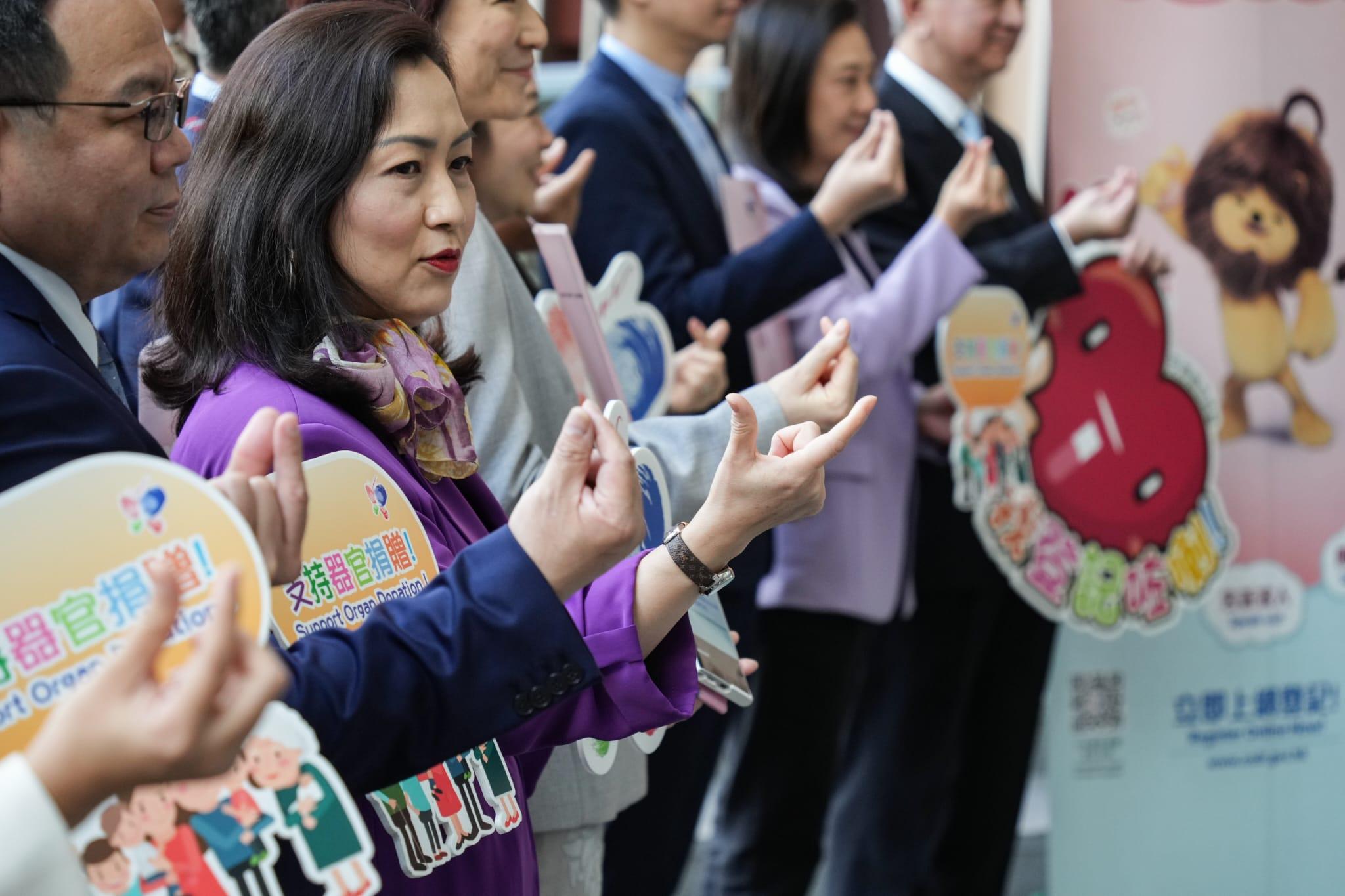 器官捐贈|立法會政總設推廣攤位 盧寵茂:末期器官衰竭病人重生唯一希望