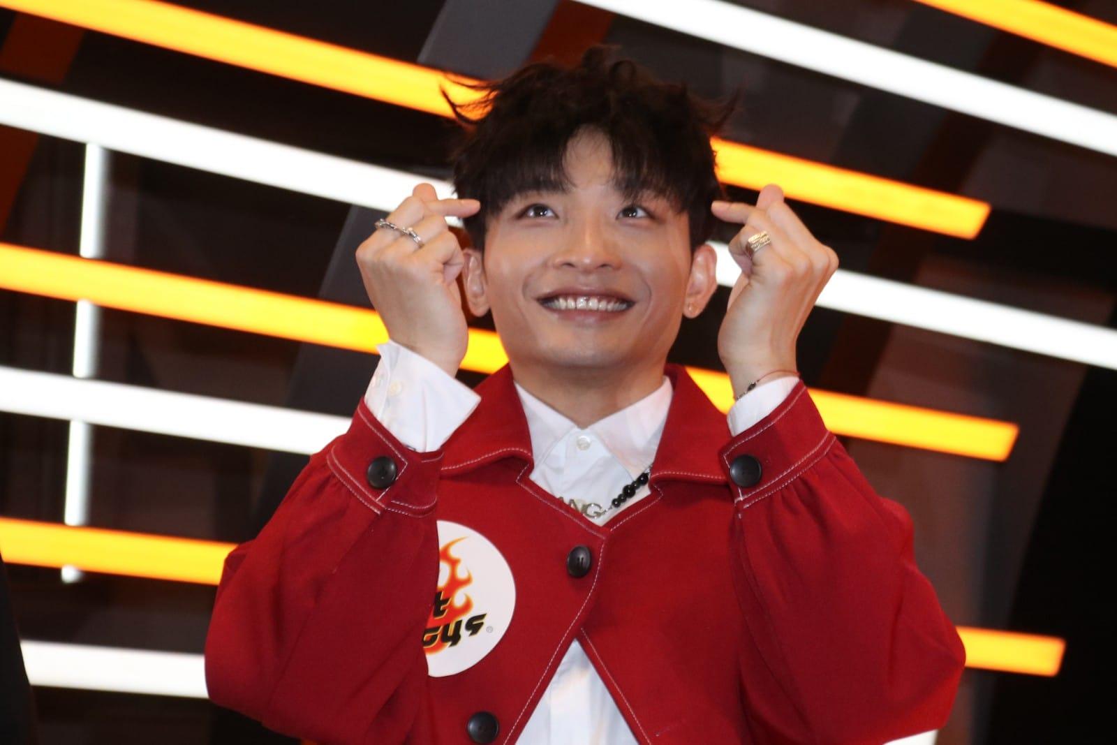 Dee哥忘記通知fans club今日出席活動,派心道歉。(林俊源攝)