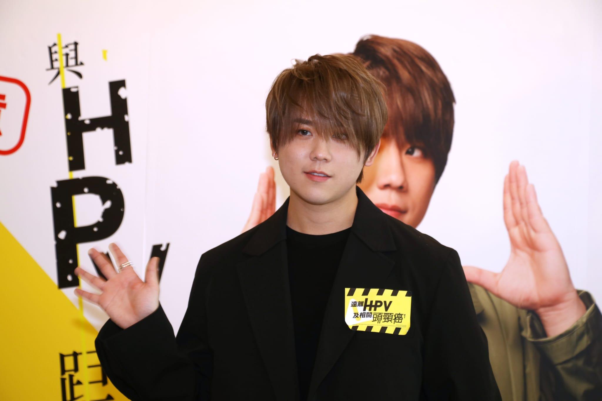 李婉華雖然是神徒,但也愛姜濤,希望今次港能見對方一面。(林俊源攝)