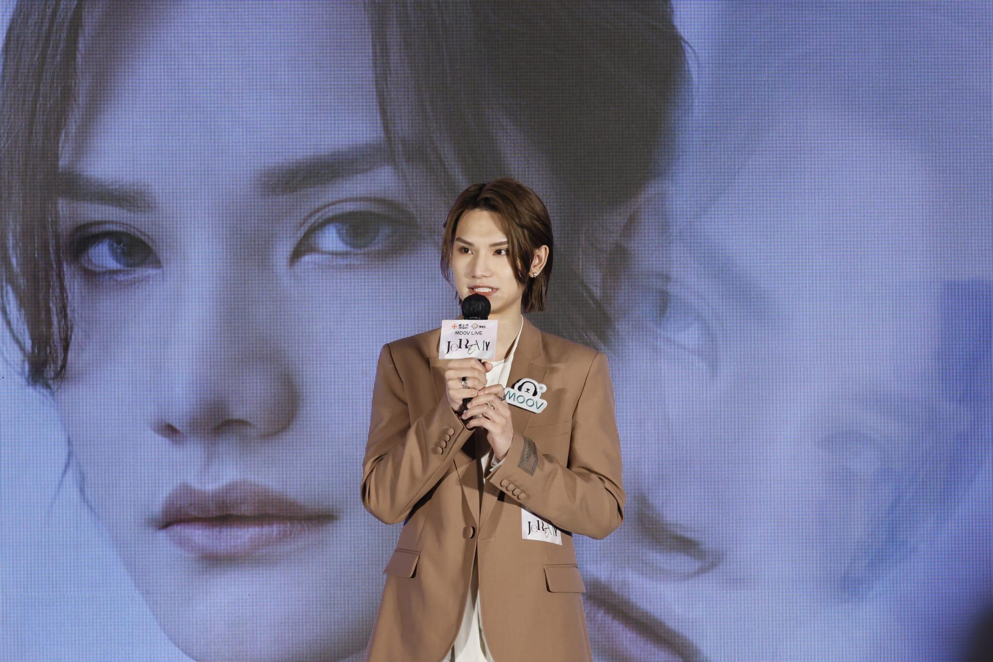 演唱會以「稜鏡」為主題,希望可折射Jeremy不同的面貌。(蘇文傑攝)