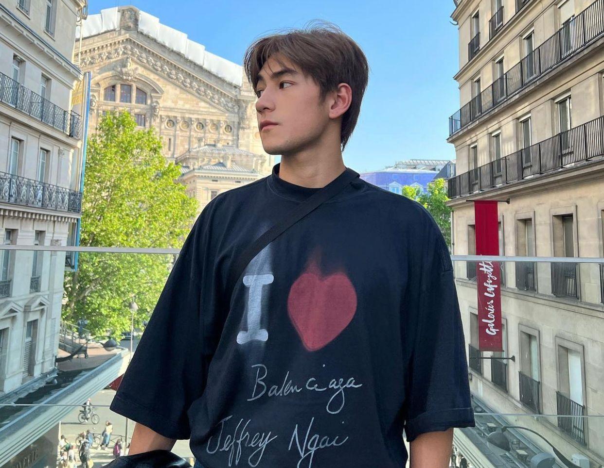 魏浚笙最近到法國為Do姐的旅行節目取景。