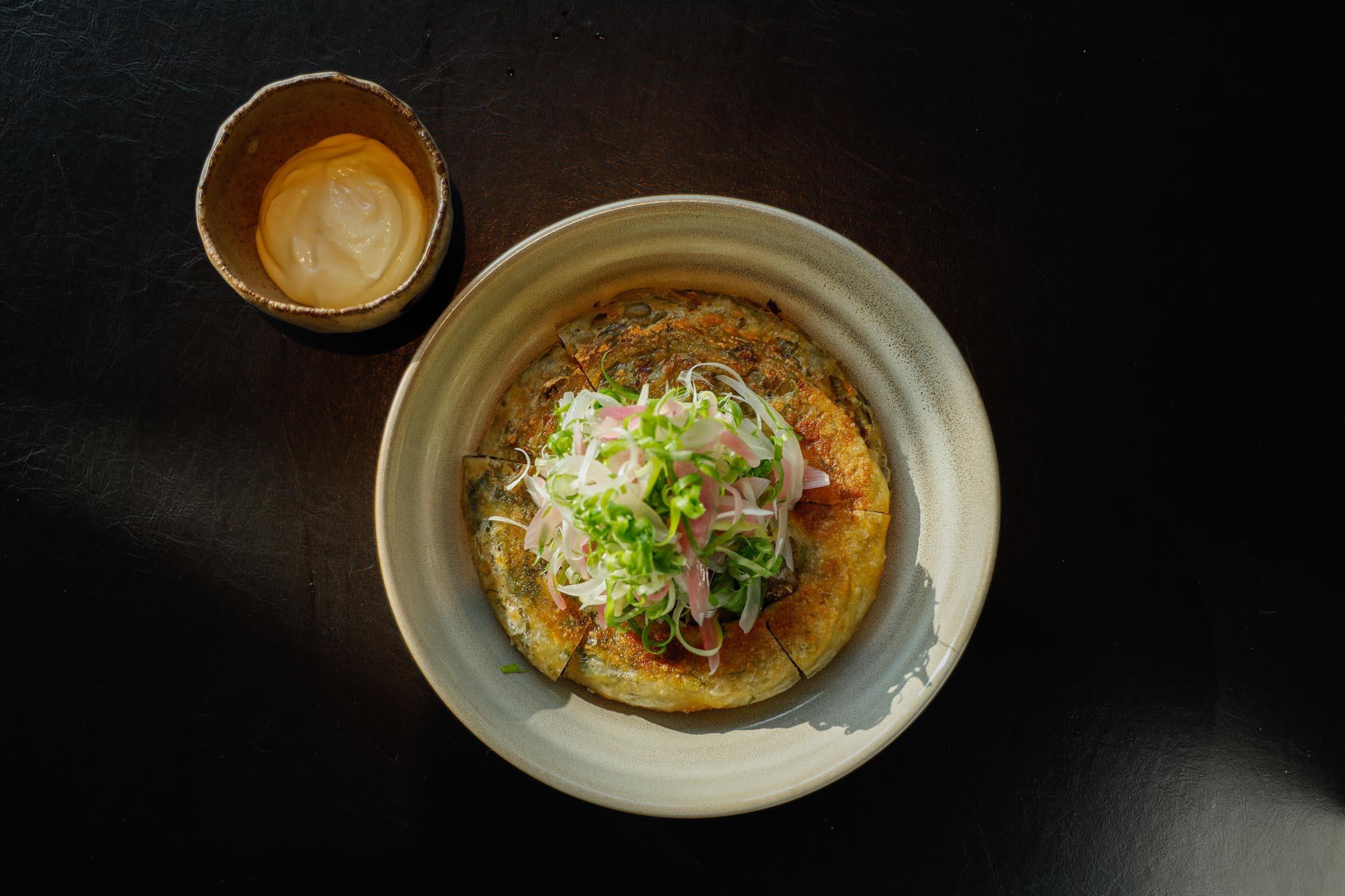 「酸種」葱油餅