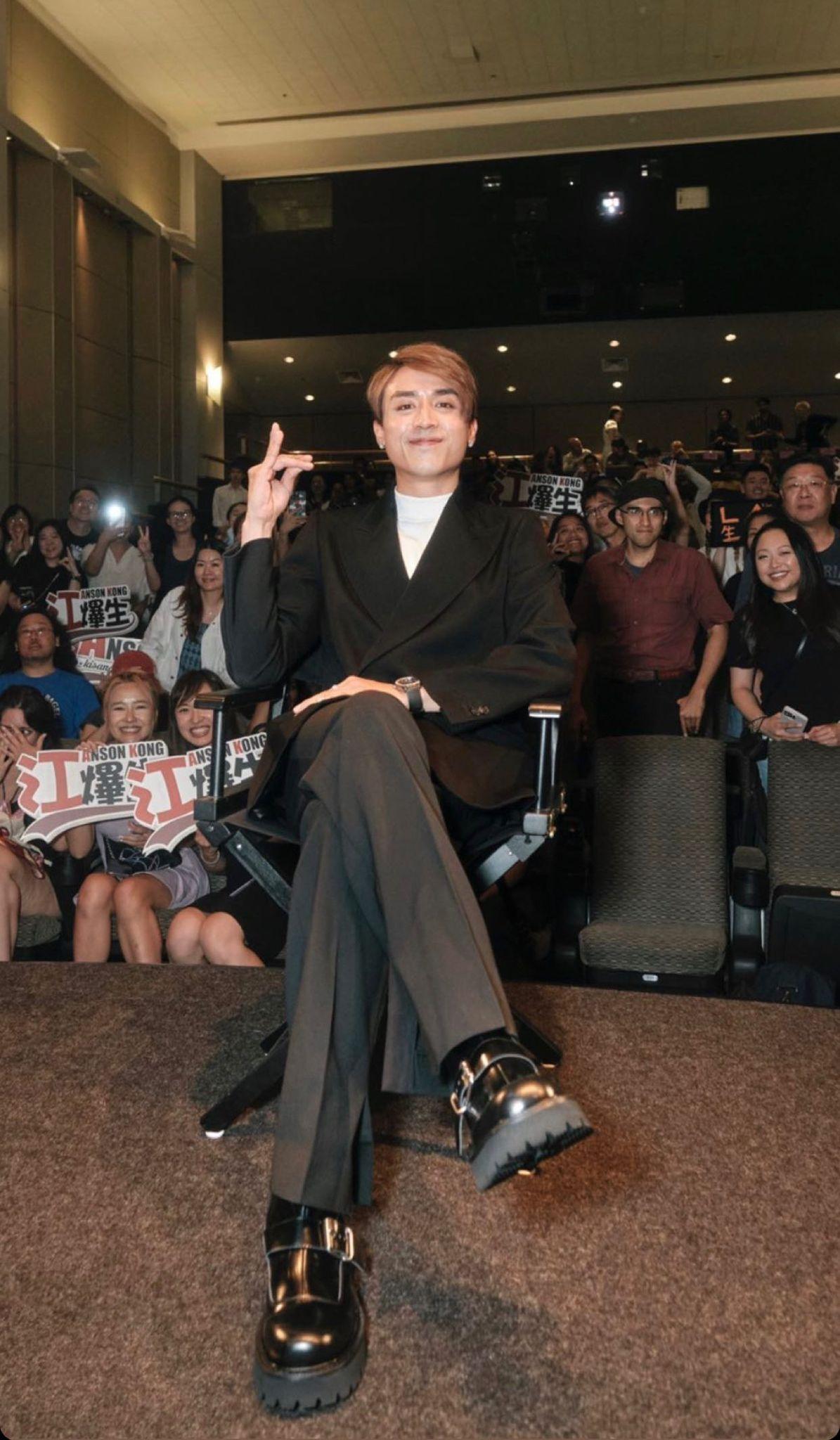 AK飛抵美國參與紐約亞洲電影節。