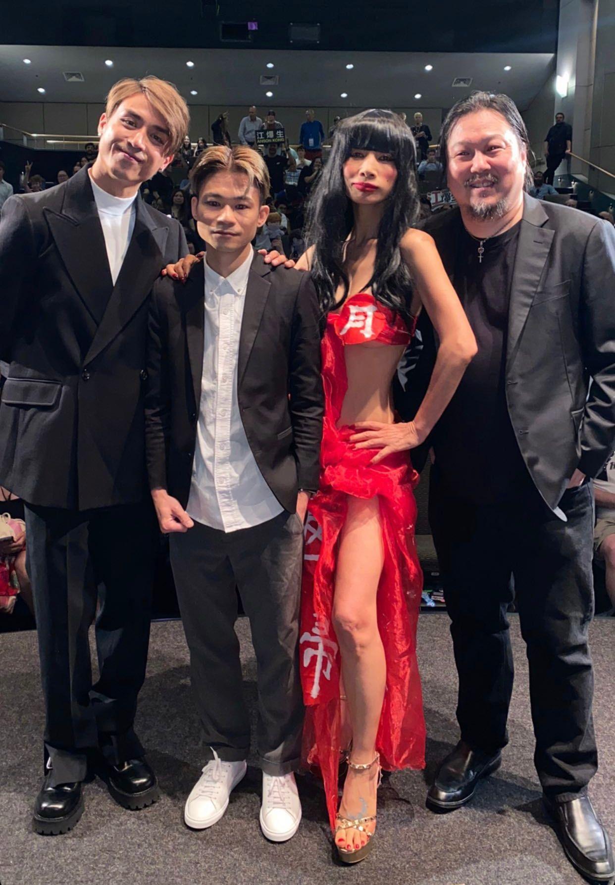 江𤒹生、白靈現身Film at Lincoln Center,為競賽片出席世界首映。