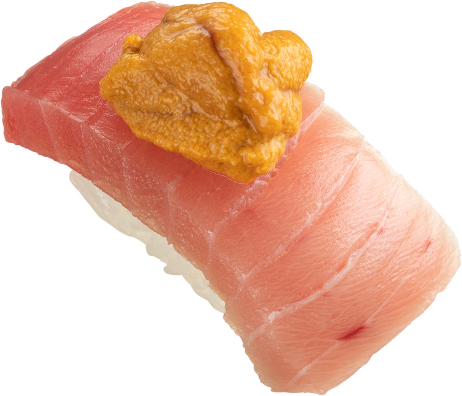 中呑拿魚腩配醤漬智利海膽 $17