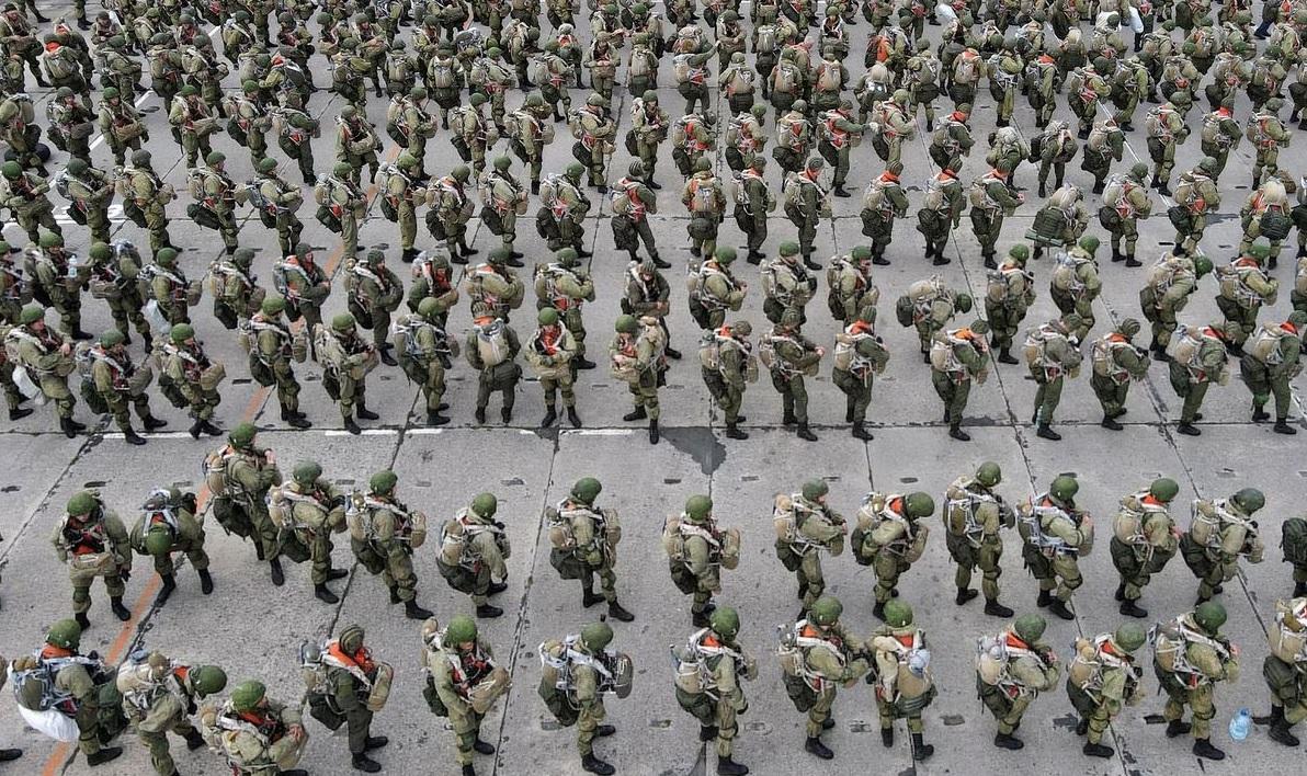 俄羅斯軍隊。(資料圖片)