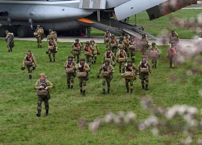 俄羅斯空軍部隊。(資料圖片)